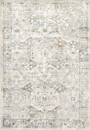 Dynamic Rugs QUARTZ 27073-155 Ivory and Slate